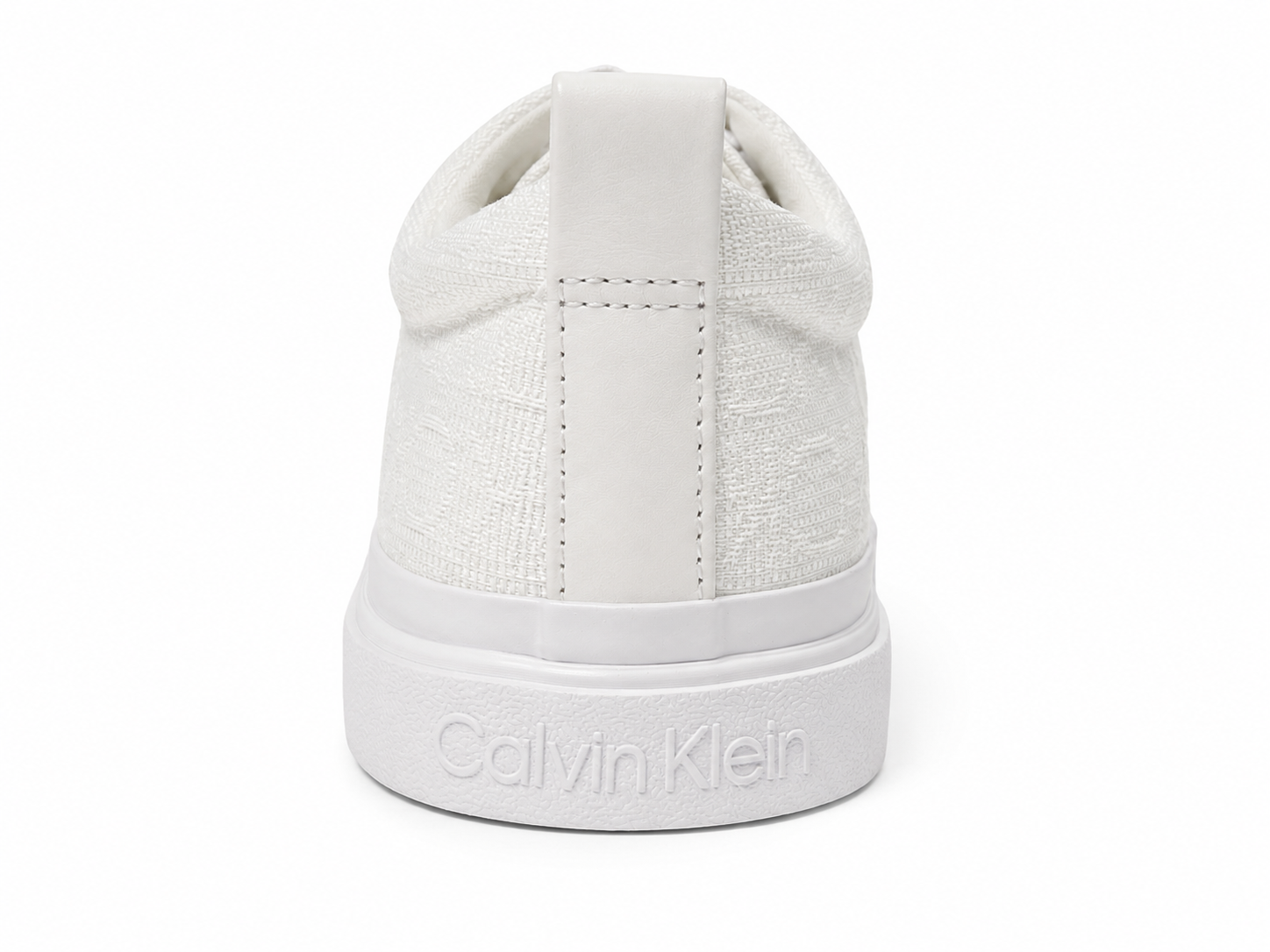 Calvin Klein Womens Vulc Lace Up Shoes In White