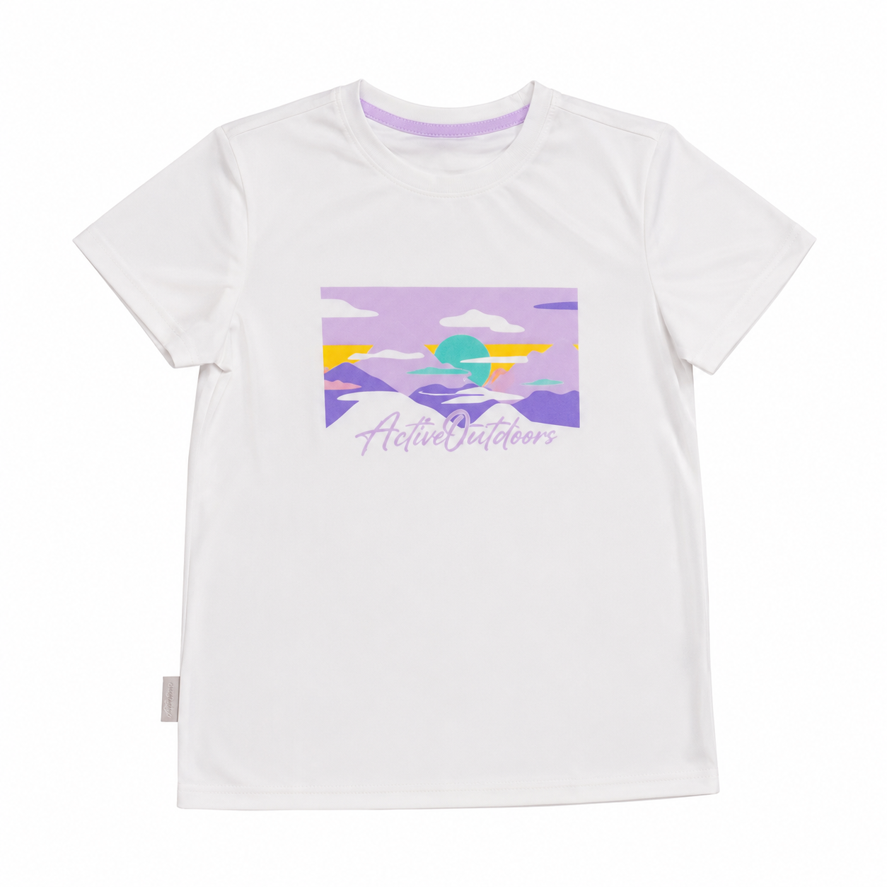 Anta Girls Outdoor T-Shirt In White