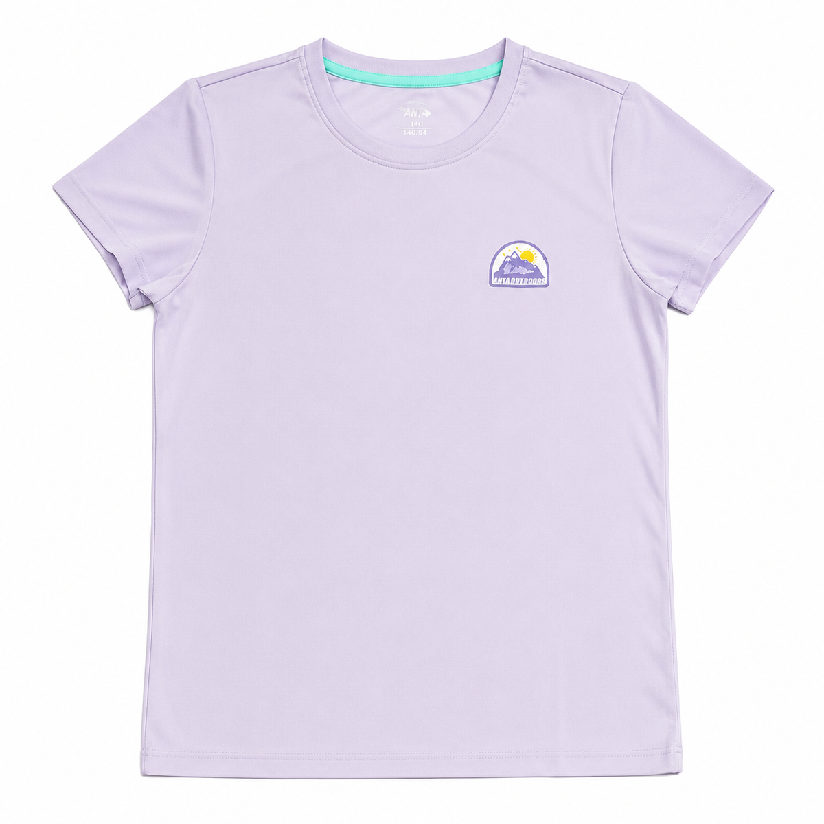 Anta Girls Outdoor T-Shirt In Violet