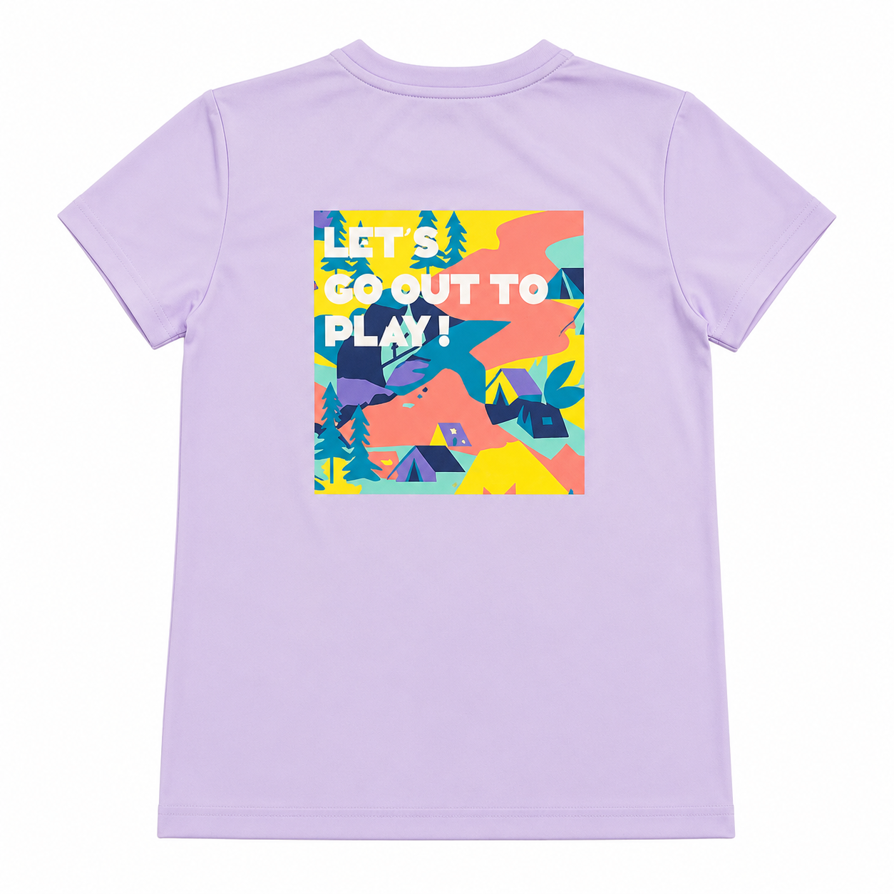 Anta Girls Outdoor T-Shirt In Violet