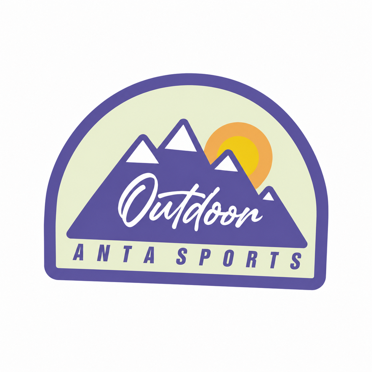 Anta Girls Outdoor T-Shirt In Violet
