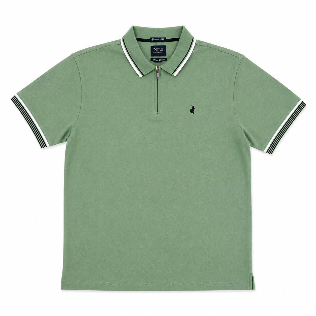 Polo Mens Double Plain Golfer In Fatigue