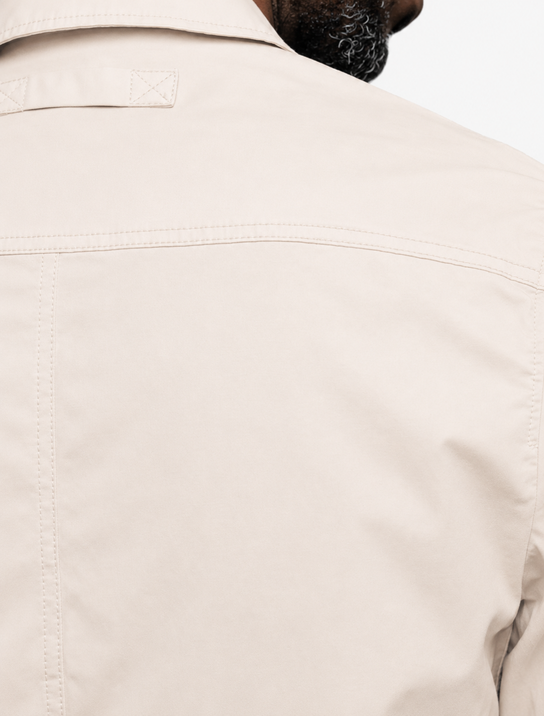 Polo Mens Cotton Harrington Jacket In Stone