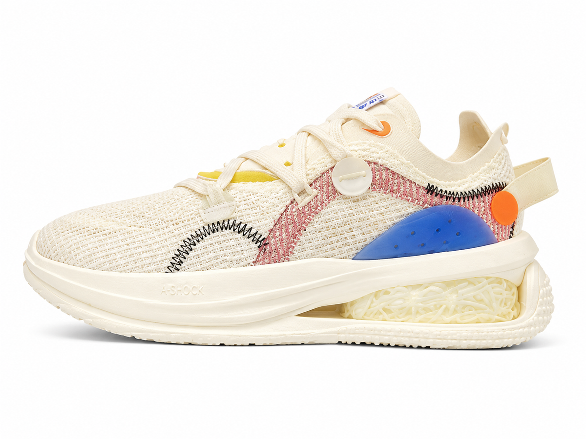 Anta Mens Mix 3 Casual Shoes In Off White