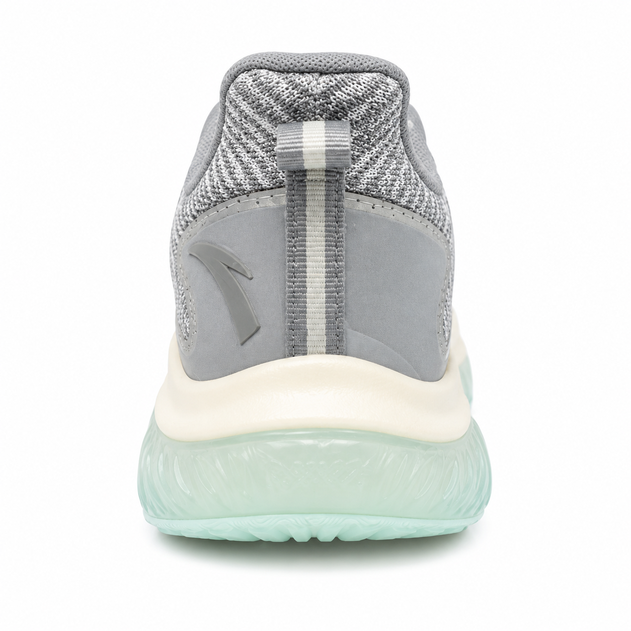 Anta Mens Running Shoes In Grey & Aqua