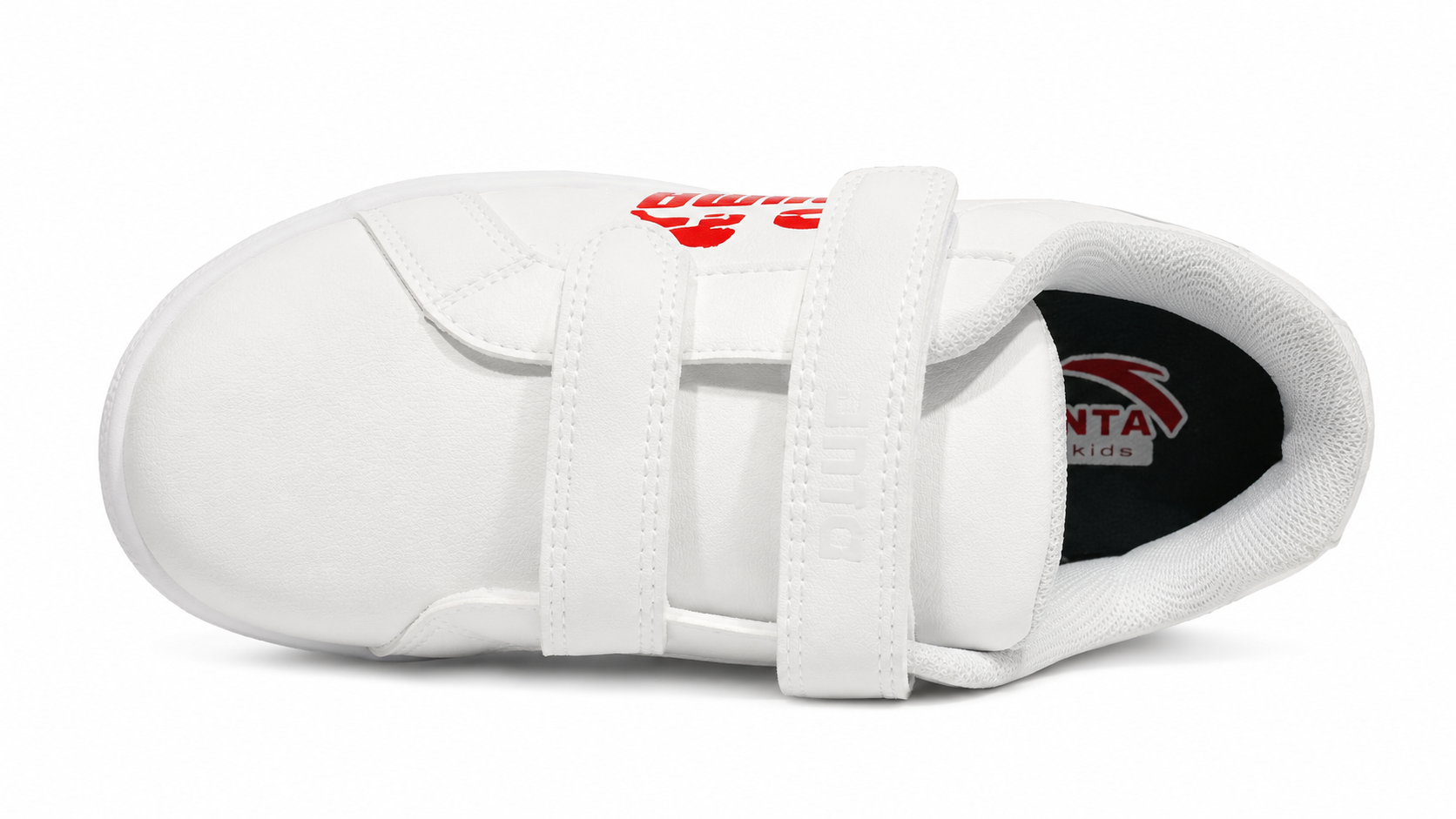 Anta Boys Boxing Shoes In White & Red
