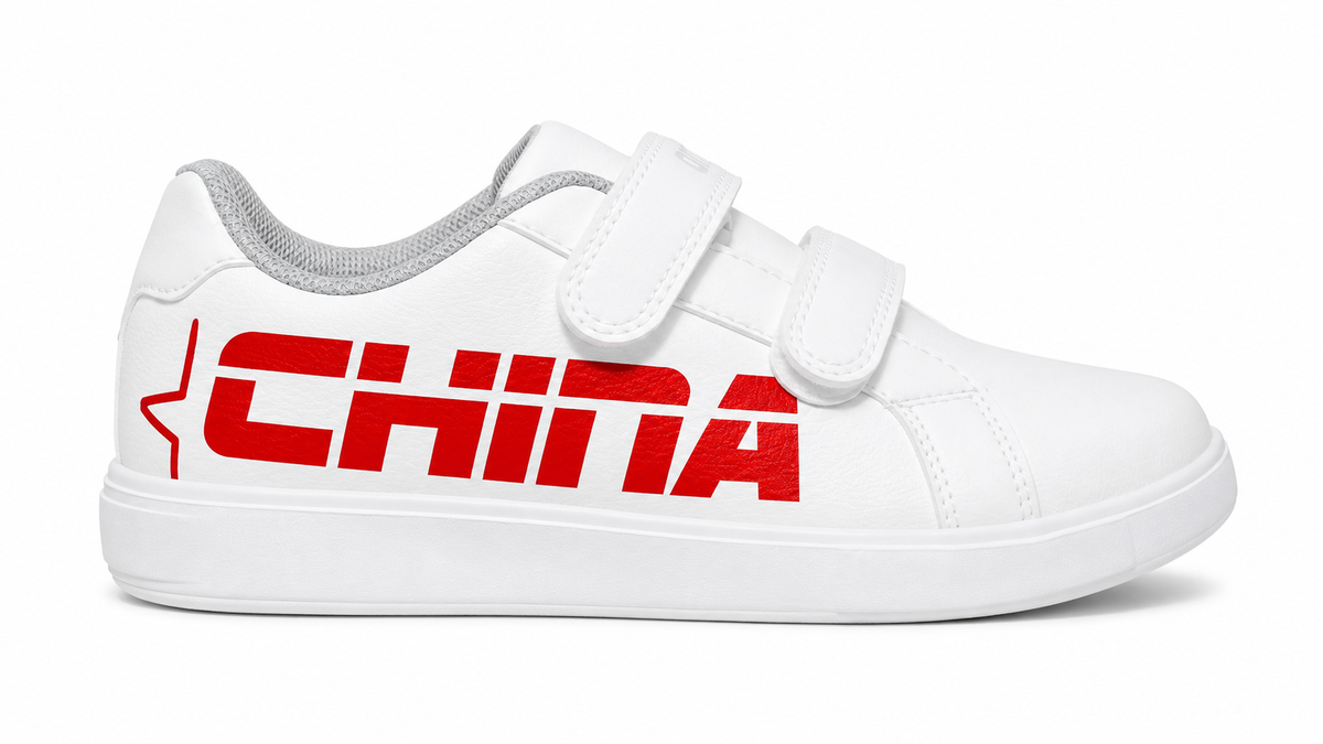 Anta Boys Boxing Shoes In White & Red