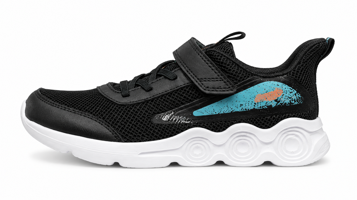 Anta Boys Running Shoes In Black