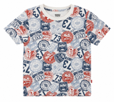 Levis Boys All-Over Crest T-Shirt In White