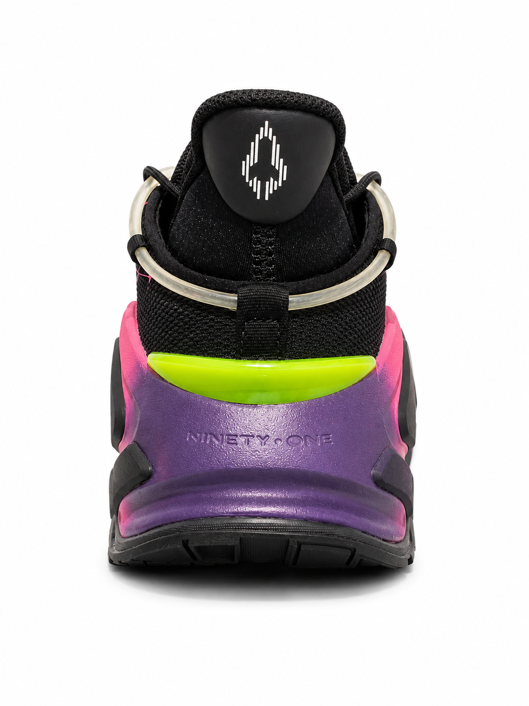 Anta Mens At91 Sneakers In Black & Pink Multi