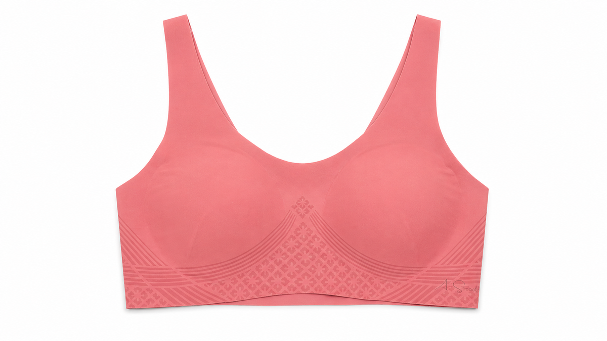 Anta Womens Cross Training Sports Bra In Pink
