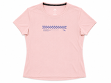 Anta Womens Running T-Shirt In Light Pink