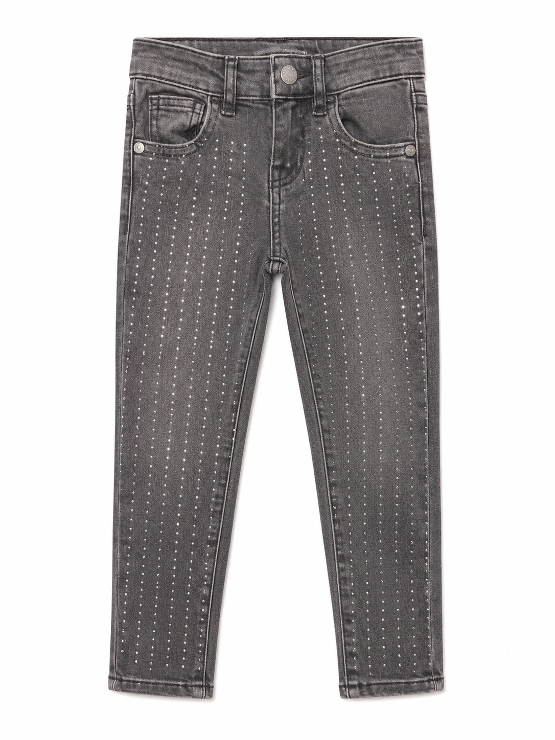 Guess Girls Fashion Skinny Jeans In Black