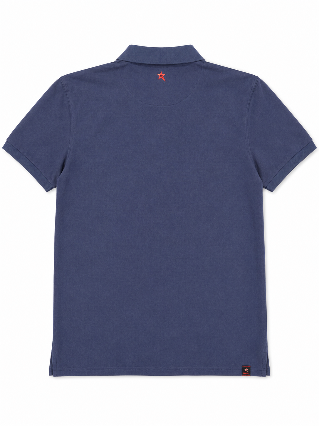 Soviet Mens Pique Golfer In Navy