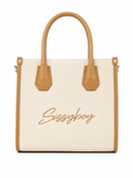 Sissyboy Willow Mini Tote Bag In Stone