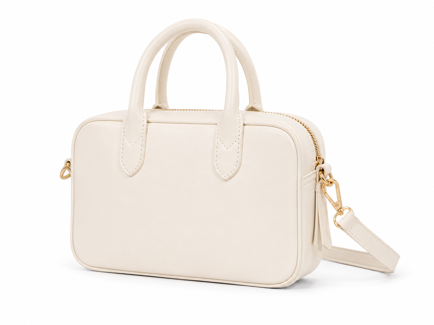 Sissyboy Emory Bowler Bag In Off White