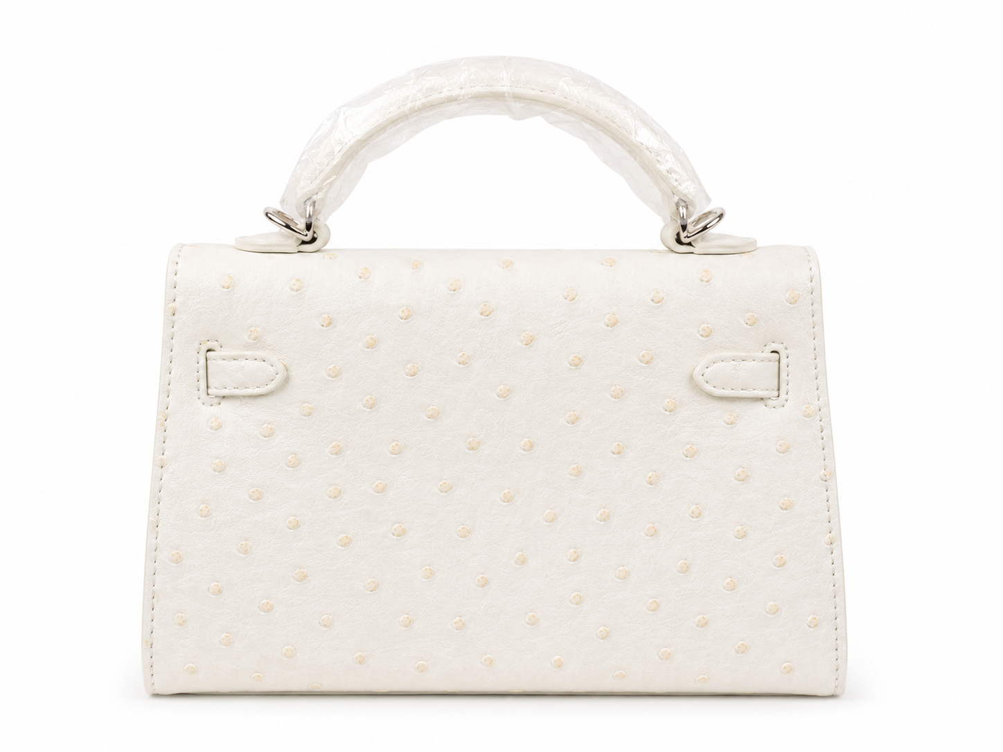 Sissyboy Romee Mini Bag with Front Clip In Off White