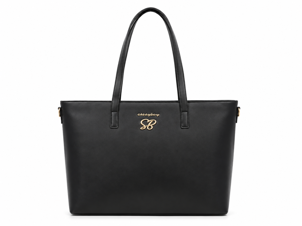 Sissyboy Collyns Laptop Bag with Compartments In Black