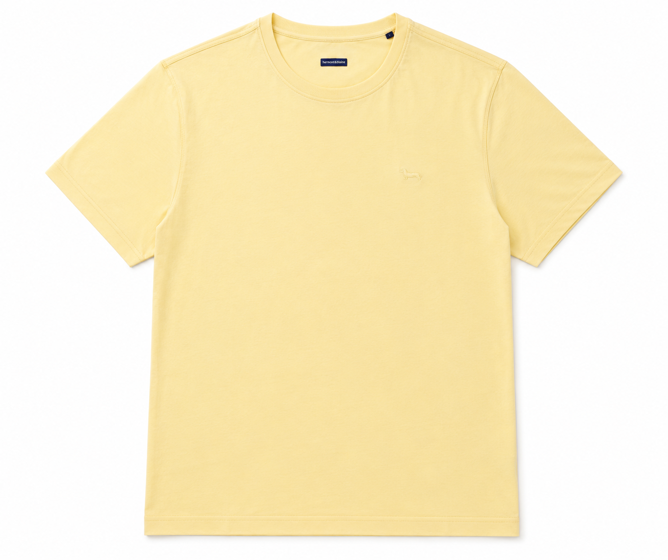 Harmont & Blaine Mens T-Shirt In Yellow