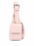 Sissy Boy Cameron Cargo Bag with Front & Side Pockets In Pink