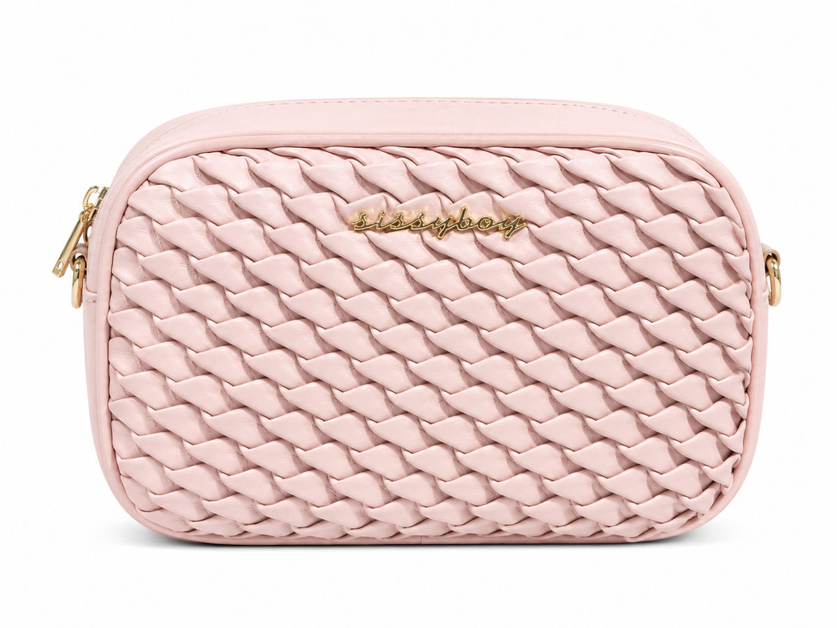 Sissy Boy Aurora Textured Bag In Pink