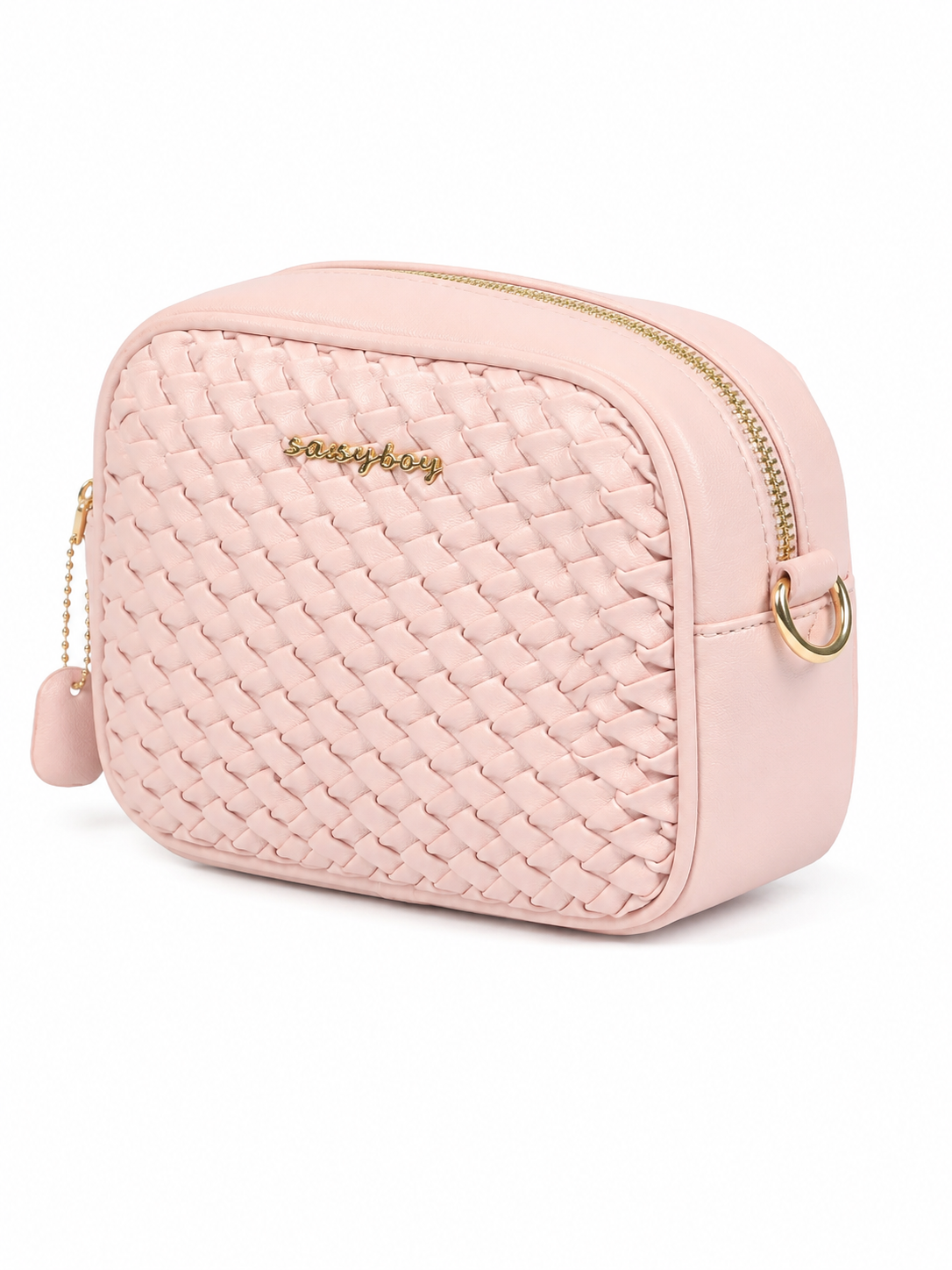 Sissy Boy Aurora Textured Bag In Pink