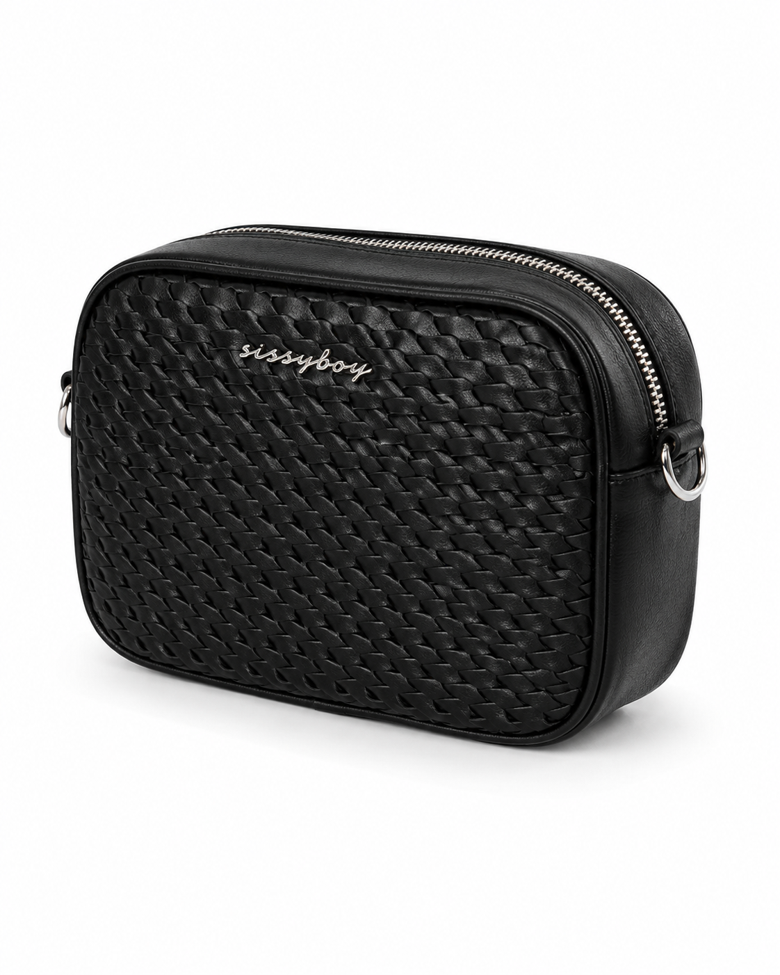 Sissy Boy Aurora Textured Bag In Black