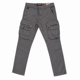 Soviet Mens Fashion Cargo Pants In Grey