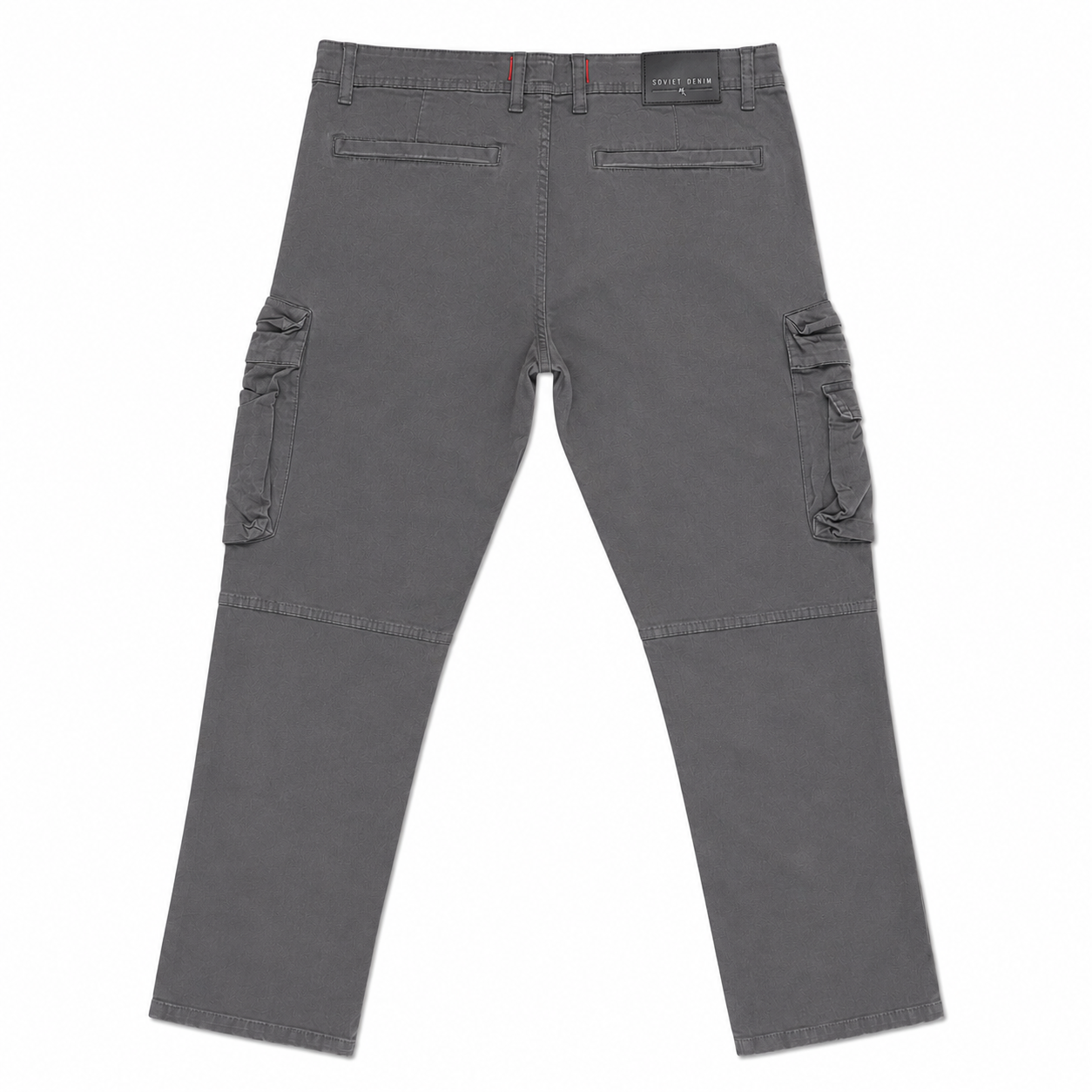 Soviet Mens Fashion Cargo Pants In Grey