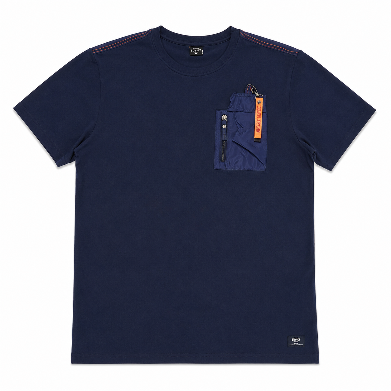Soviet Mens Flawless Fashion T-Shirt In Navy