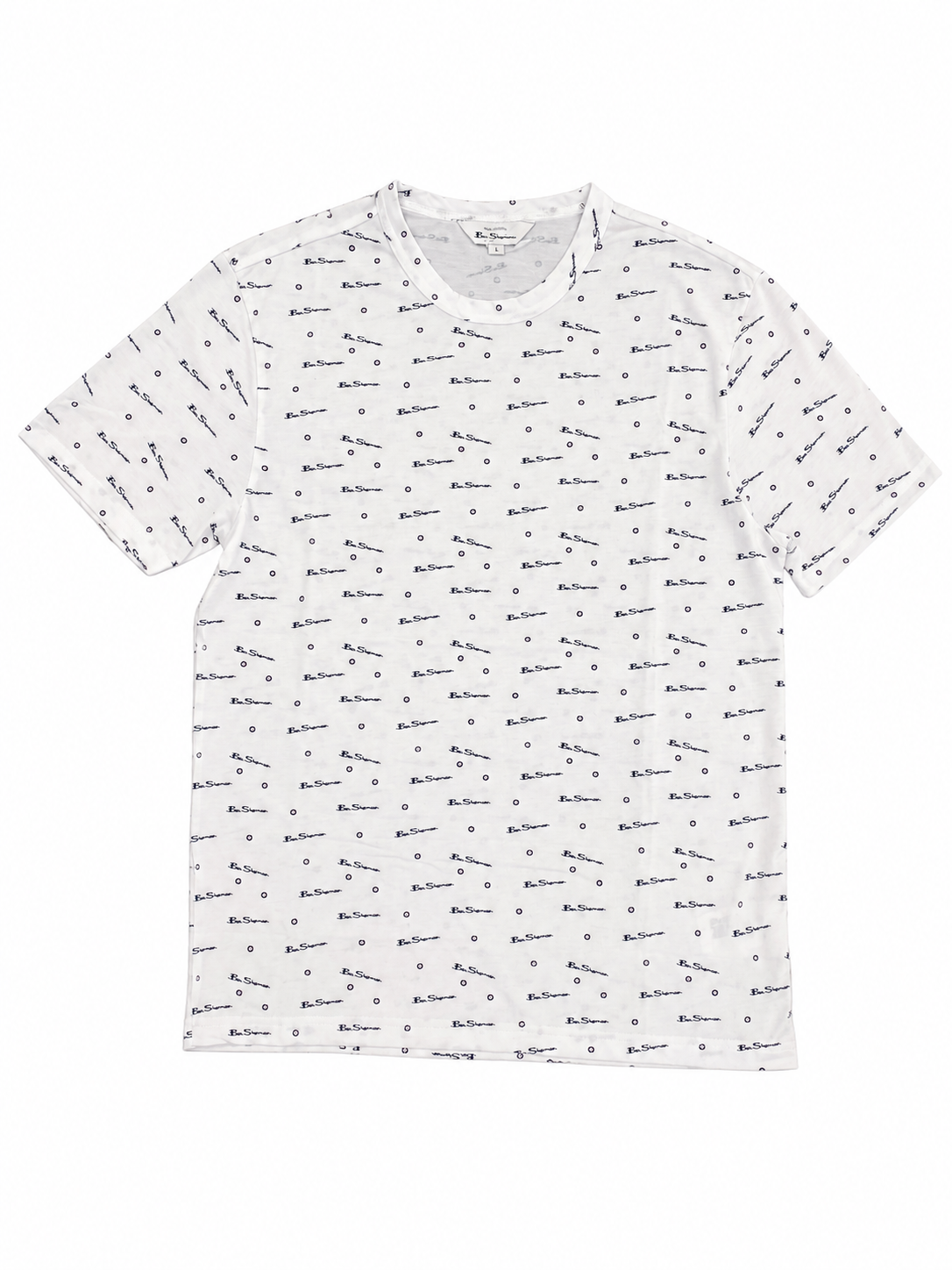 Ben Sherman Mens Ben Tar T-Shirt In White