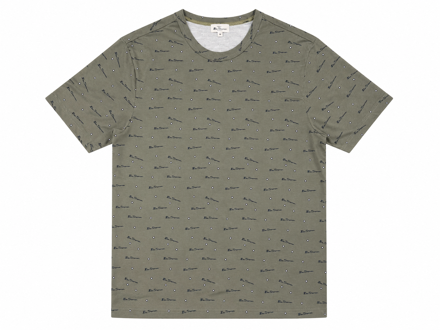 Ben Sherman Mens Ben Tar T-Shirt In Olive