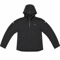 Anta Womens Running Woven Track Top In Black