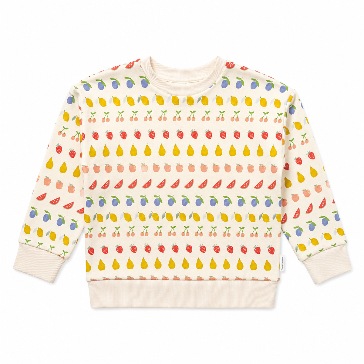 Ben Sherman Girls Fruit Salad Crew Sweatshirt In Amaretti