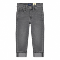 Polo Boys Rodney Straight Leg Jeans In Grey