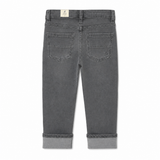 Polo Boys Rodney Straight Leg Jeans In Grey