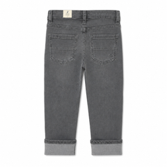 Polo Boys Rodney Straight Leg Jeans In Grey