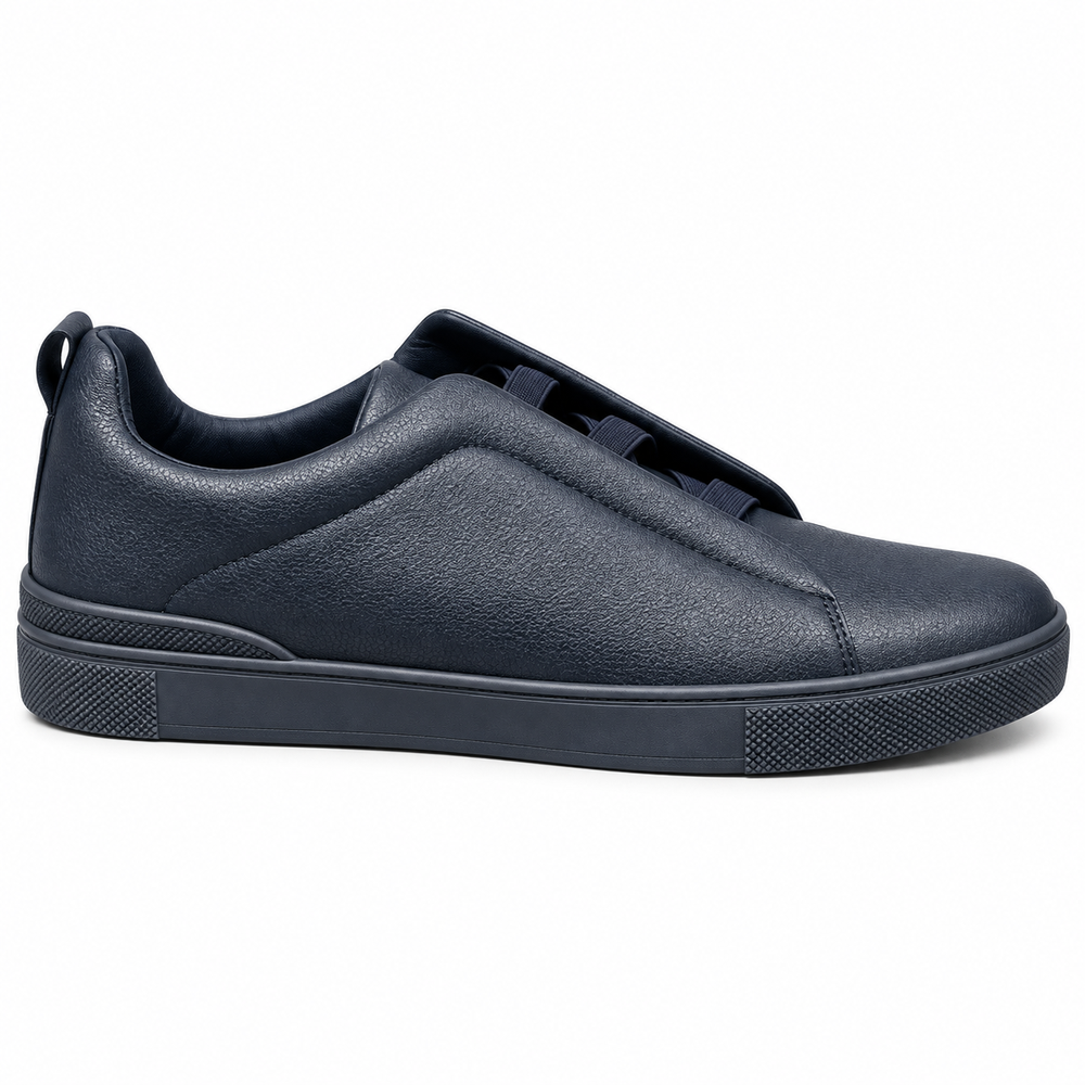 Le Manne Mens Bhp-12 Shoes In Navy