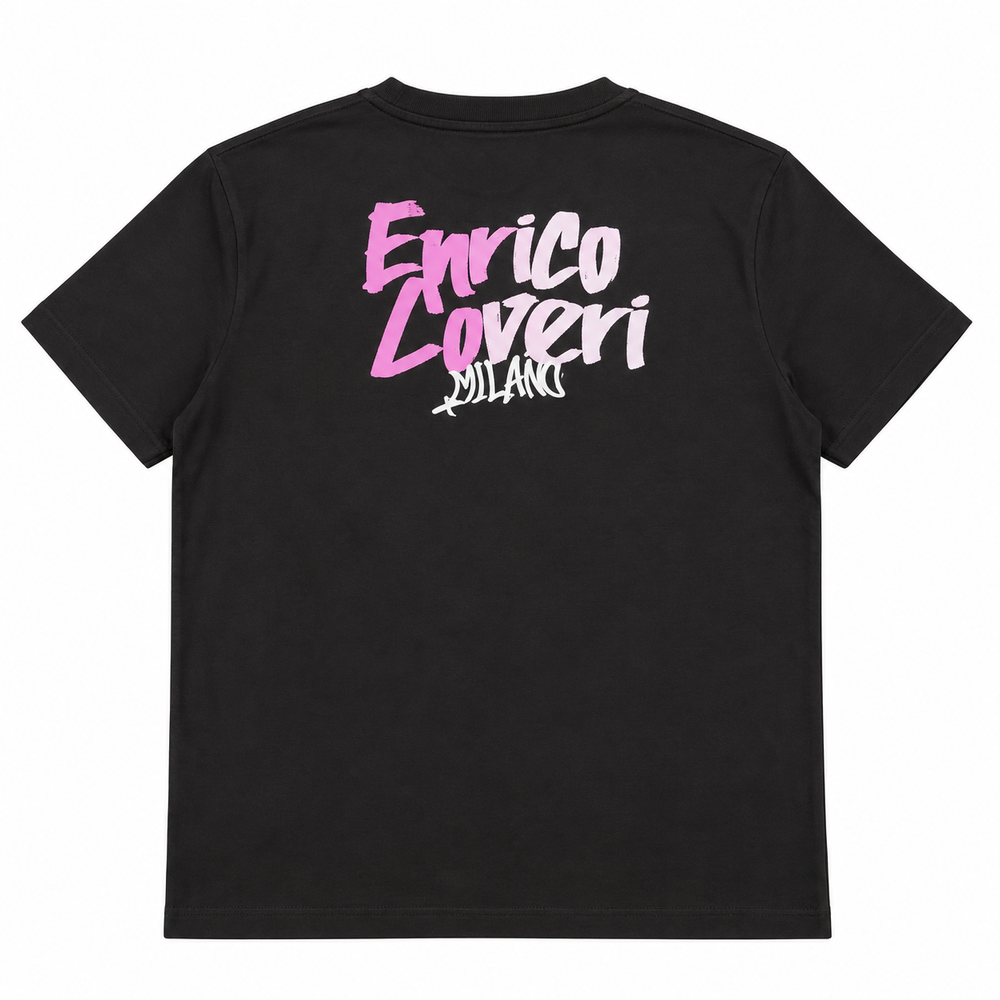 Enrico Coveri 0012 T-Shirt In Black