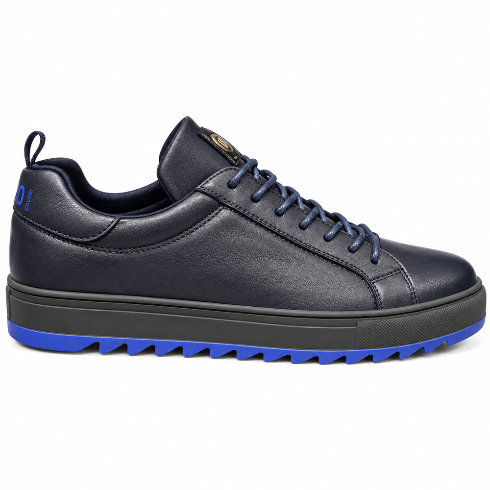 Enrico Coveri Mens Sneakers In Navy