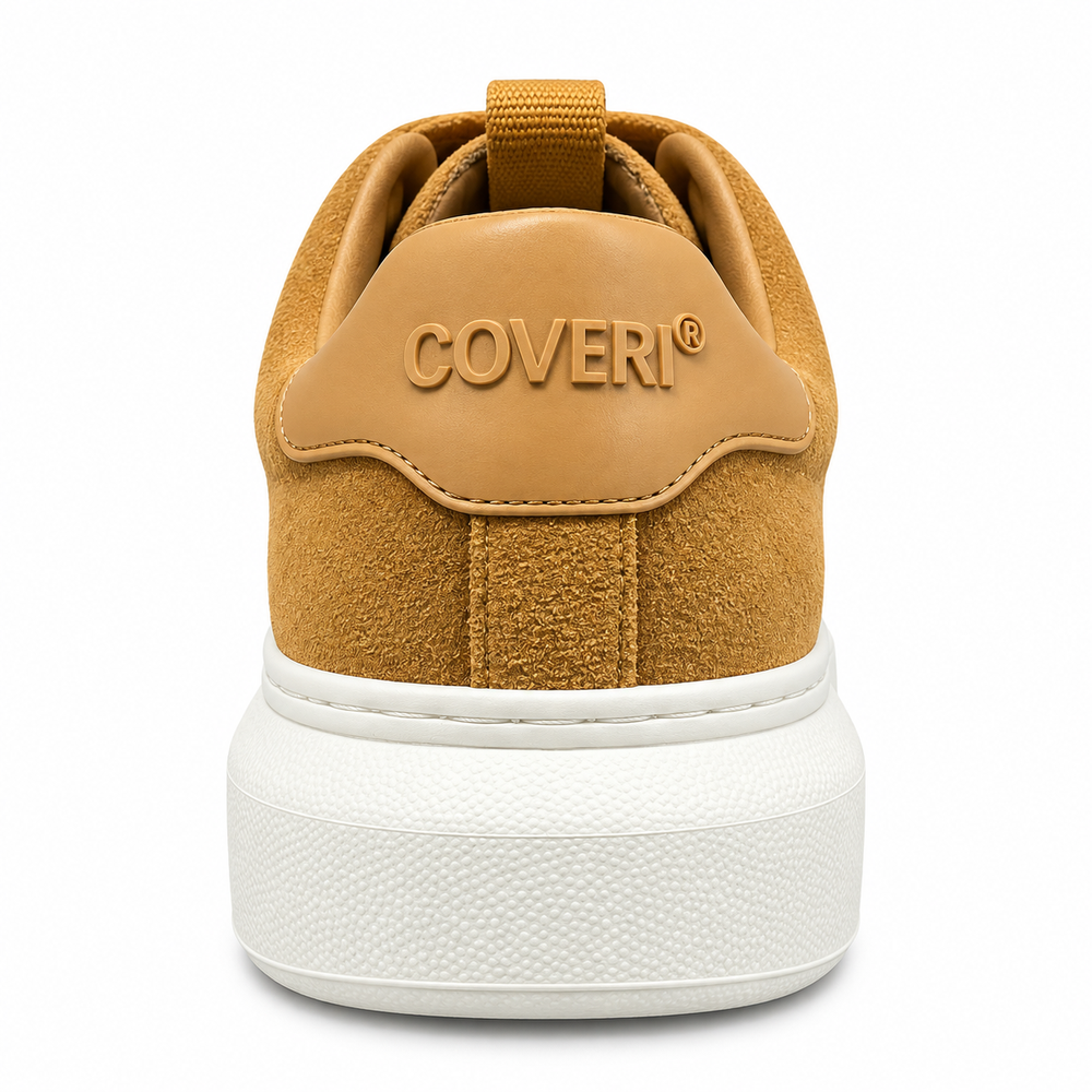 Enrico Coveri Mens Sneakers In Camel