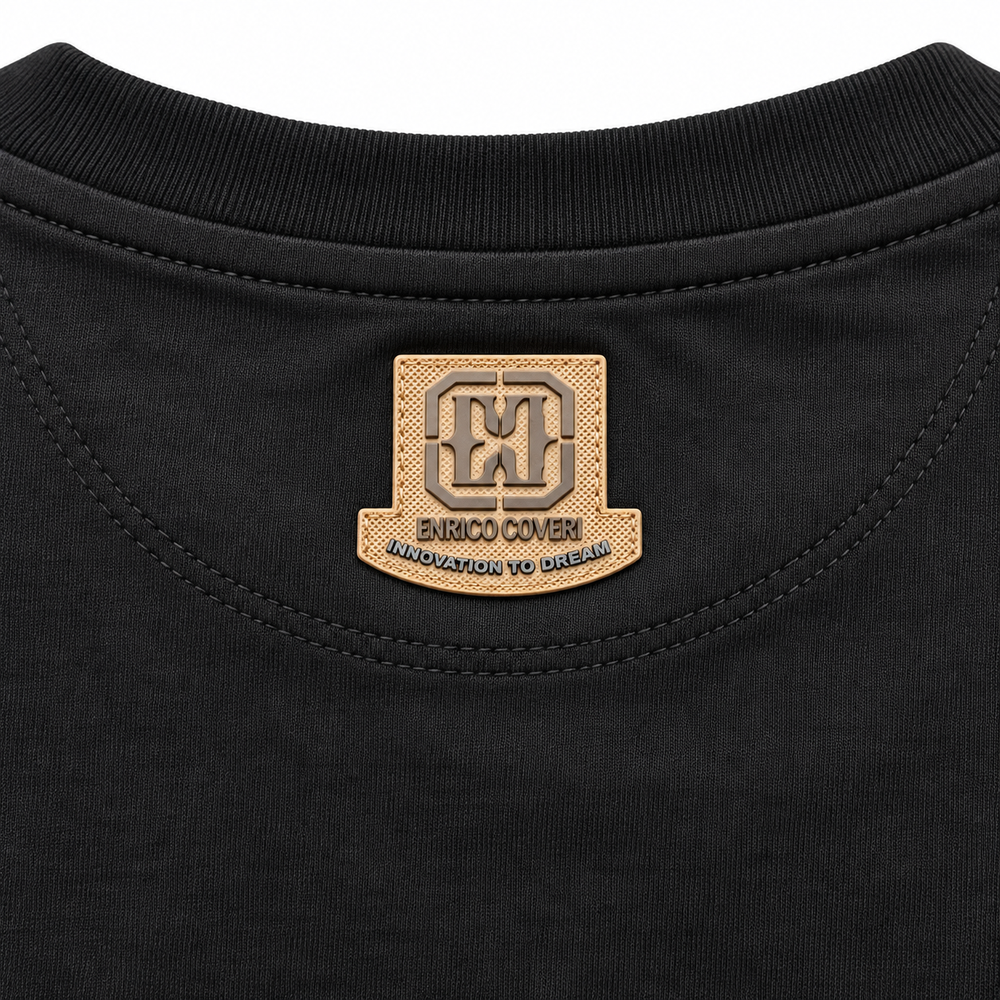 Enrico Coveri Mens 0004 T-Shirt In Black