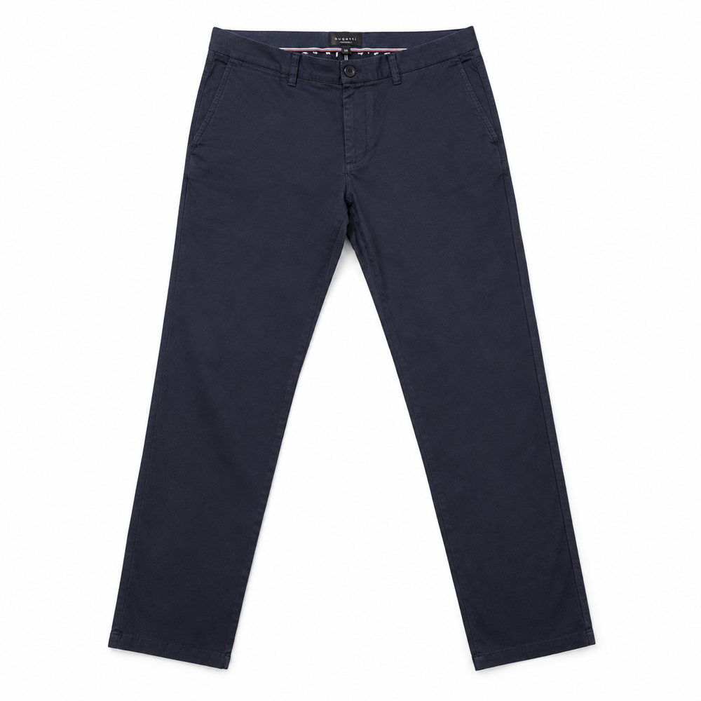 Bugatti Mens Casual Trousers In Navy