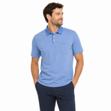 Pringle Mens Toby Jacquard Golfer In Blue