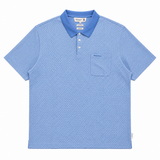 Pringle Mens Toby Jacquard Golfer In Blue