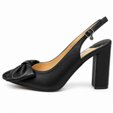 Miss Black Ladies Narissa 1 Heels In Black In Black