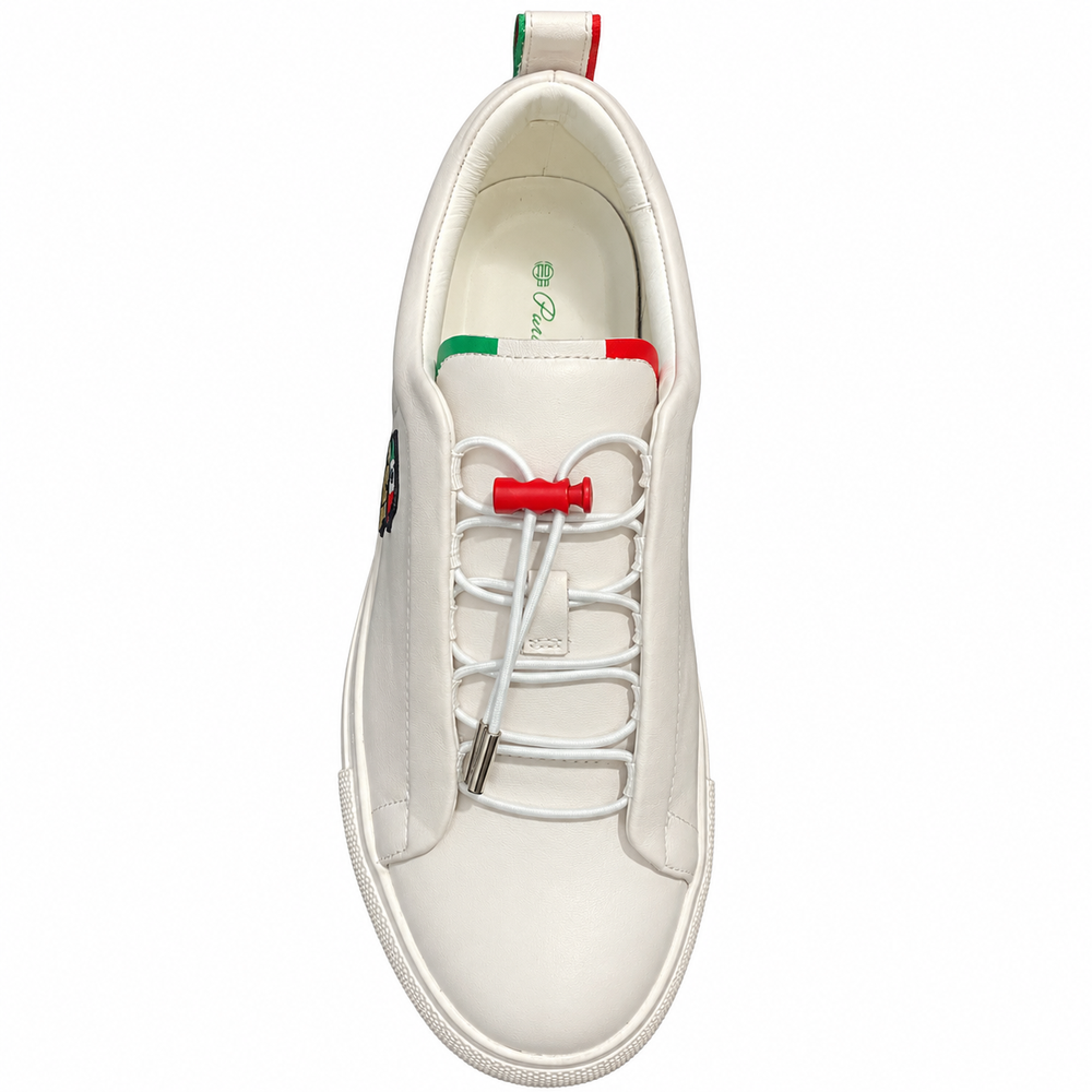 Pure Premium Mens Orso Sneakers In White