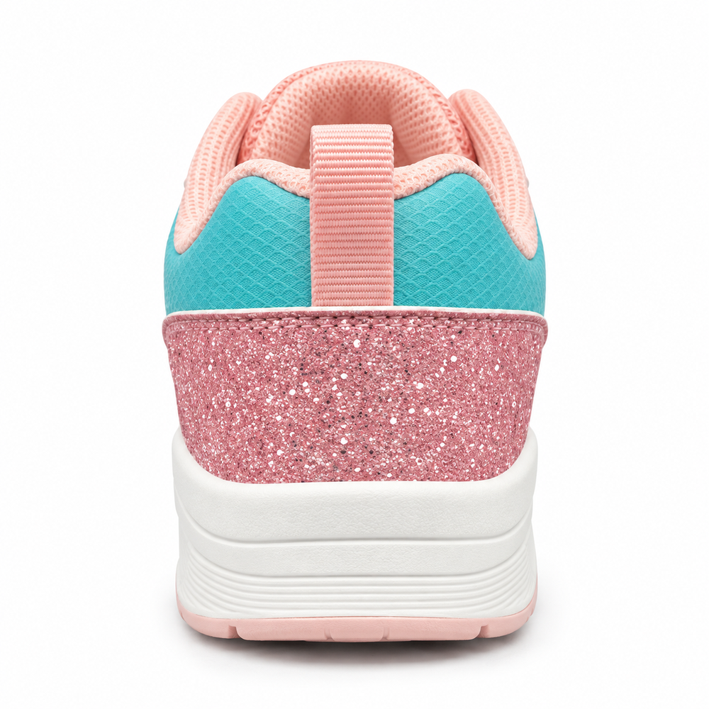 Remex  Girls Sneakers In Pink & Blue