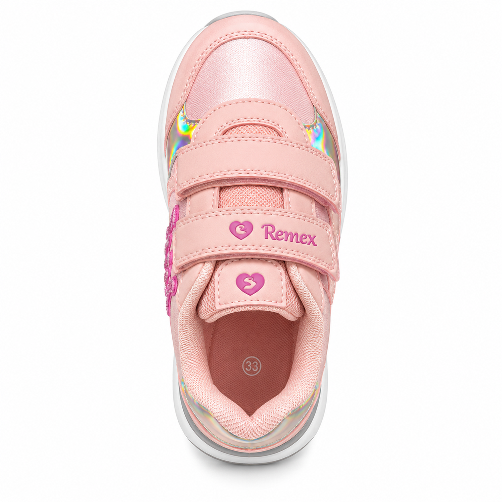 Remex Girls Sneakers In Pink