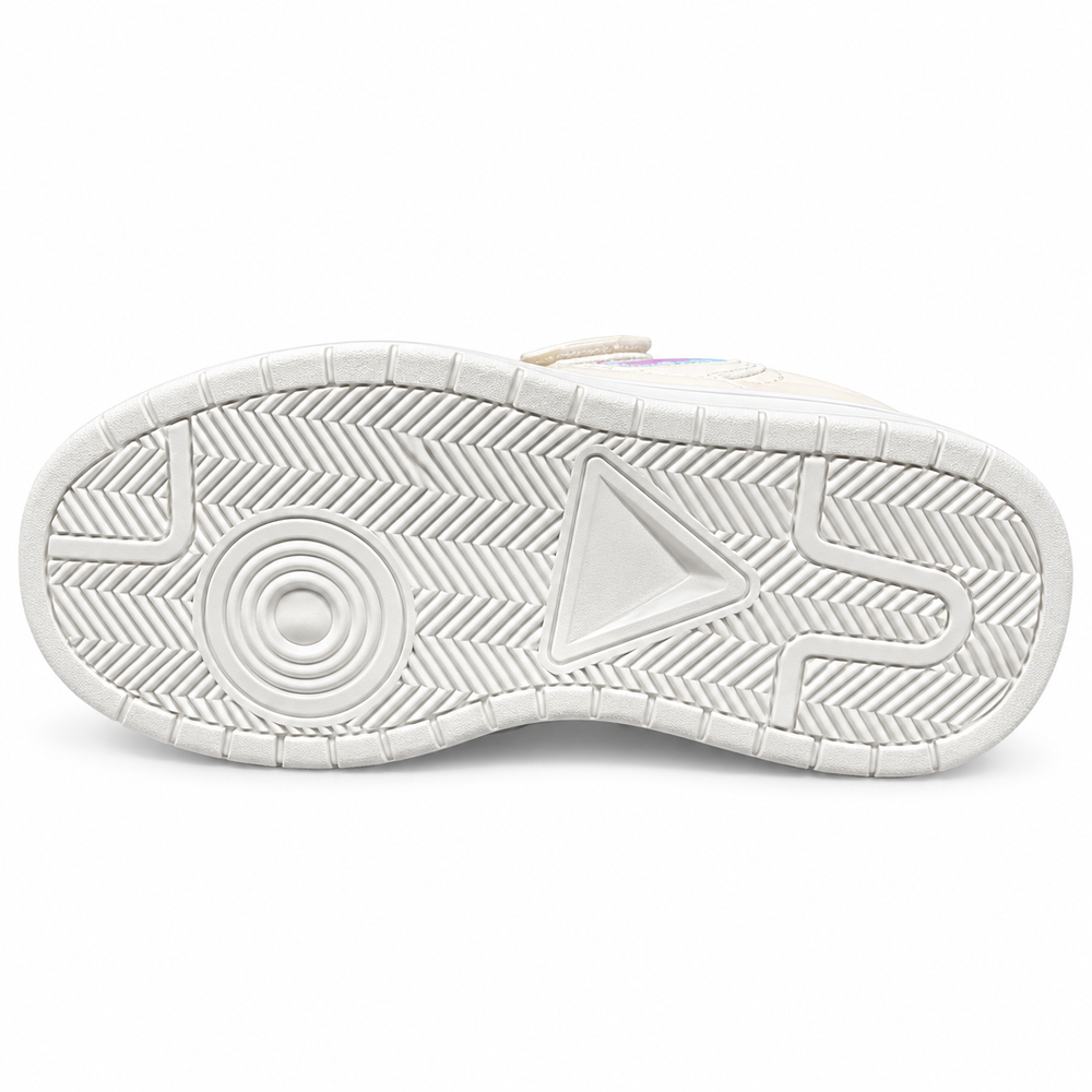 Remex Girls Sneakers In White Multi